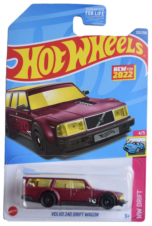 Hot wheels-IMPORTED Hotwheels [Imported] Volvo 240 Drift Wagon - Indian Diecast Hub