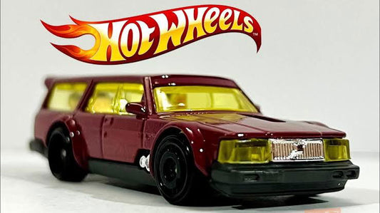 Hot wheels-IMPORTED Hotwheels [Imported] Volvo 240 Drift Wagon - Indian Diecast Hub
