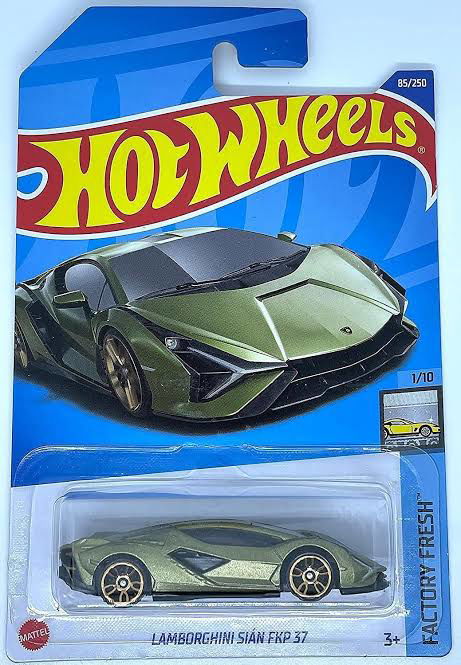 Hot wheels-IMPORTED Hotwheels LAMBORGHINI SIAN FKP 37 - Indian Diecast Hub