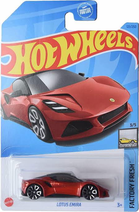 Hot wheels-IMPORTED Hotwheels LOTUS EMIRA Red - Indian Diecast Hub