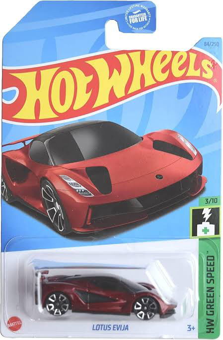 Hot wheels-IMPORTED Hotwheels LOTUS EVIJA RED - Indian Diecast Hub