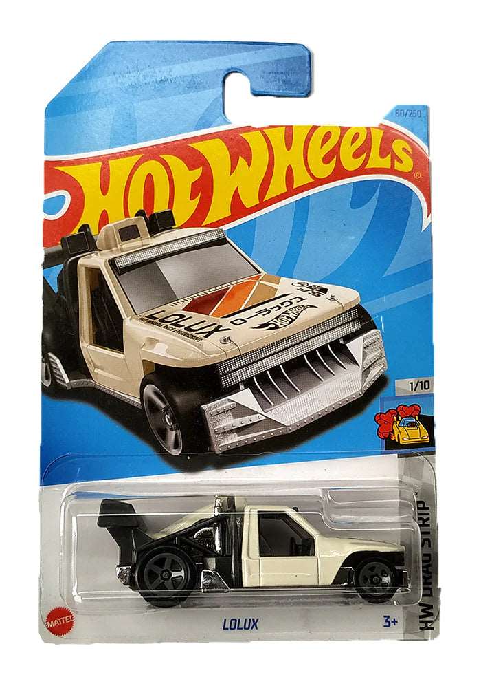 Hot wheels-IMPORTED Hotwheels Lolux White 2023 USA Card Indian Hub - Indian Diecast Hub
