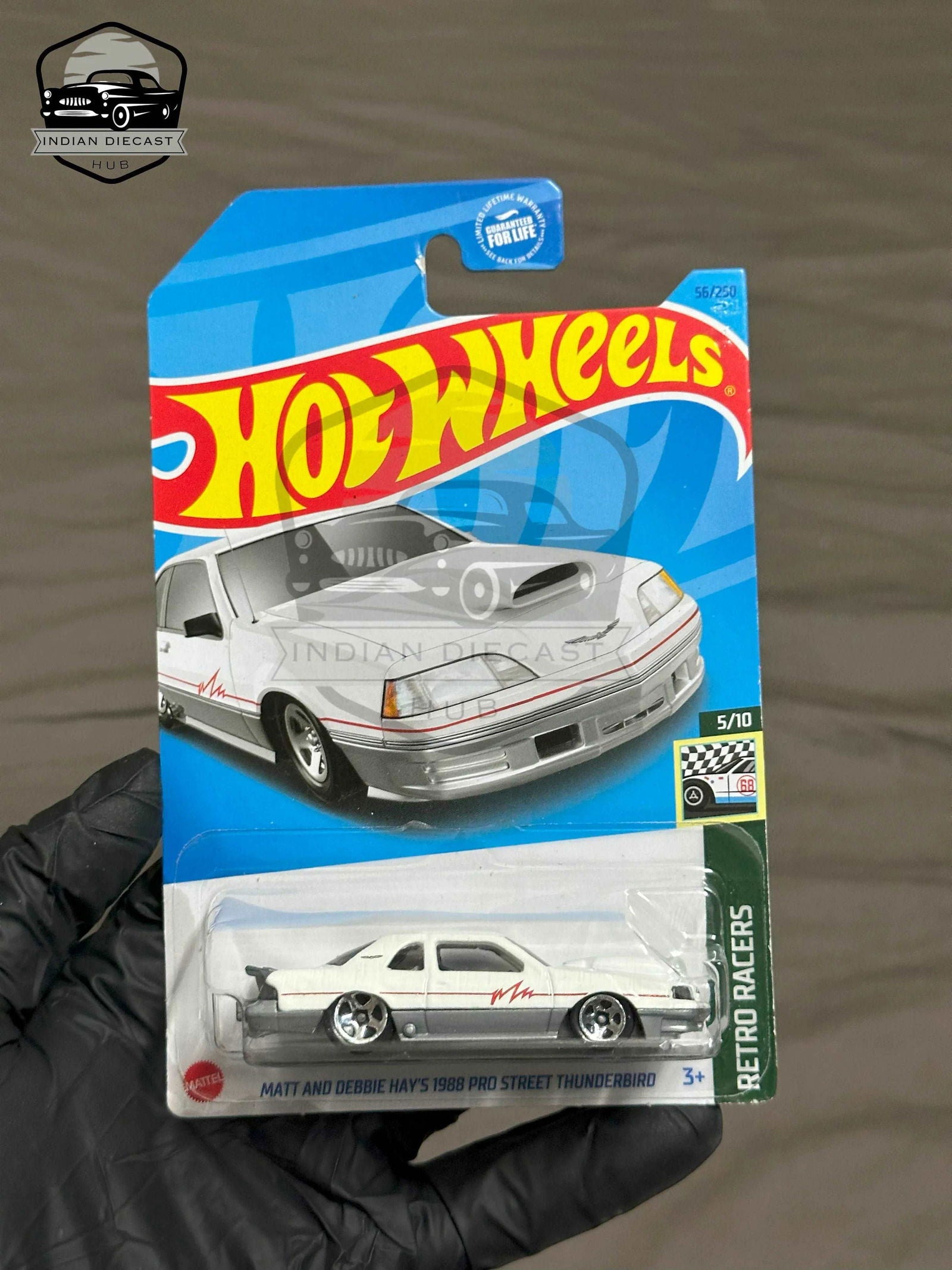 Hot wheels-IMPORTED Hotwheels MATT AND DEBBIE HAYS 1998 PRO STREET THUNDERBIRD - Indian Diecast Hub