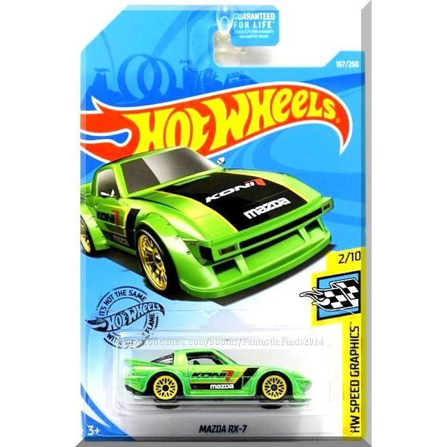 Hot wheels-IMPORTED Hotwheels MAZDA RX 7 - Indian Diecast Hub
