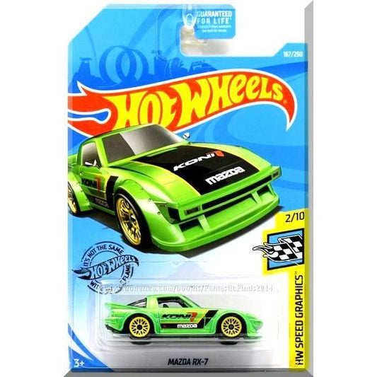 Hot wheels-IMPORTED Hotwheels MAZDA RX 7 - Indian Diecast Hub