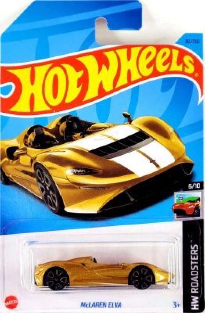 Hot wheels-IMPORTED Hotwheels McLAREN ELVA Indian Hub - Indian Diecast Hub
