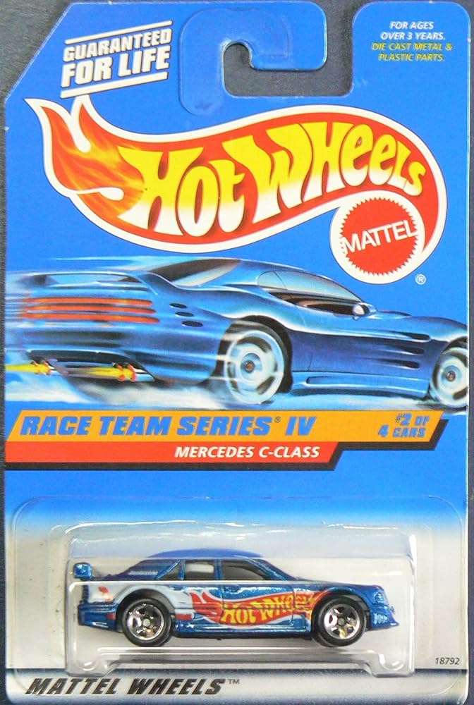 Hot wheels-IMPORTED Hotwheels Mercedes C class Collector 726 Race Team Series - Indian Diecast Hub