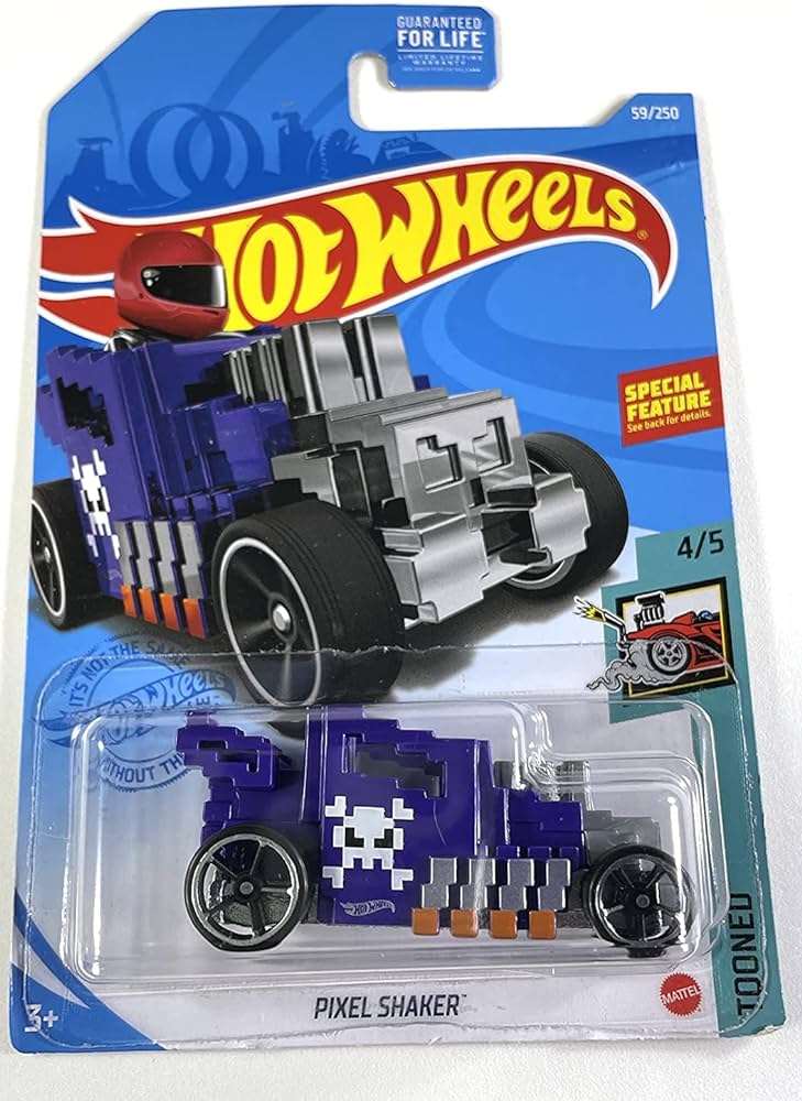 Hot wheels-IMPORTED Hotwheels PIXEL SHAKER 2 - Indian Diecast Hub