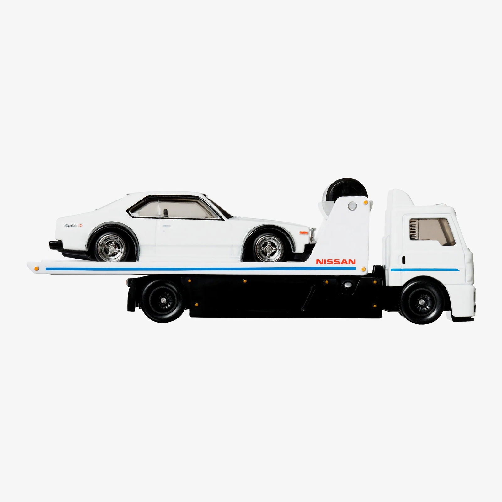 Hot wheels-IMPORTED Hotwheels Premium Collector Set 3 Nissan Skyline Cars & 1 Transporter Indian Hub - Indian Diecast Hub