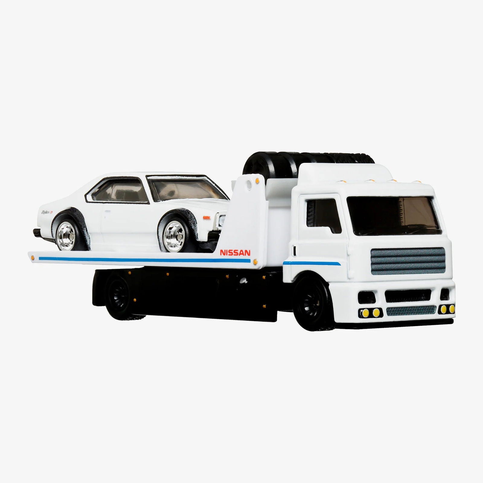Hot wheels-IMPORTED Hotwheels Premium Collector Set 3 Nissan Skyline Cars & 1 Transporter Indian Hub - Indian Diecast Hub