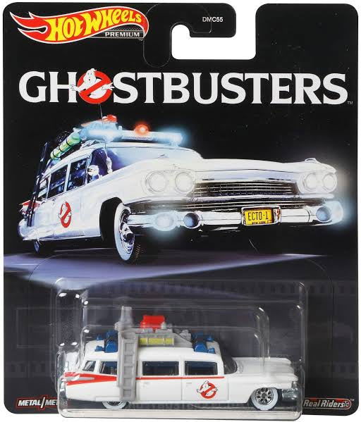 Hot wheels-IMPORTED Hotwheels Real Riders Ghostbusters Classic ECTO 1 - Indian Diecast Hub