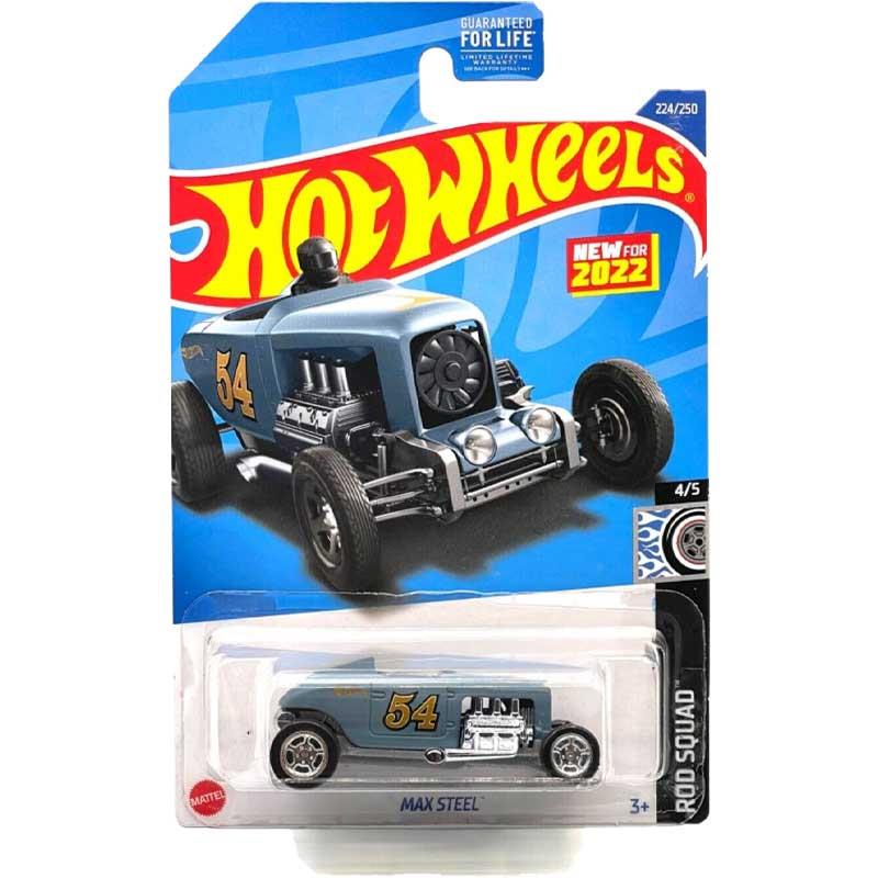Hot wheels-IMPORTED Hotwheels Rod Squad Max Steel Indian Hub - Indian Diecast Hub