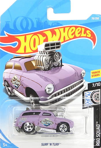 Hot wheels-IMPORTED Hotwheels SURF N TURF PURPLE - Indian Diecast Hub