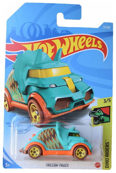 Hot wheels-IMPORTED Hotwheels TRICERA TRUCK - Indian Diecast Hub