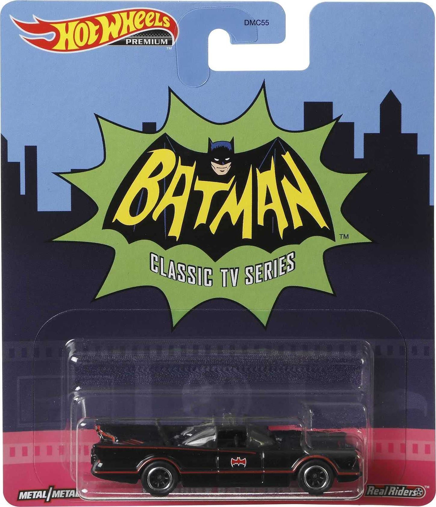 Hot wheels-IMPORTED Hotwheels TV SERIES BATMOBILE PREMIUM - Indian Diecast Hub