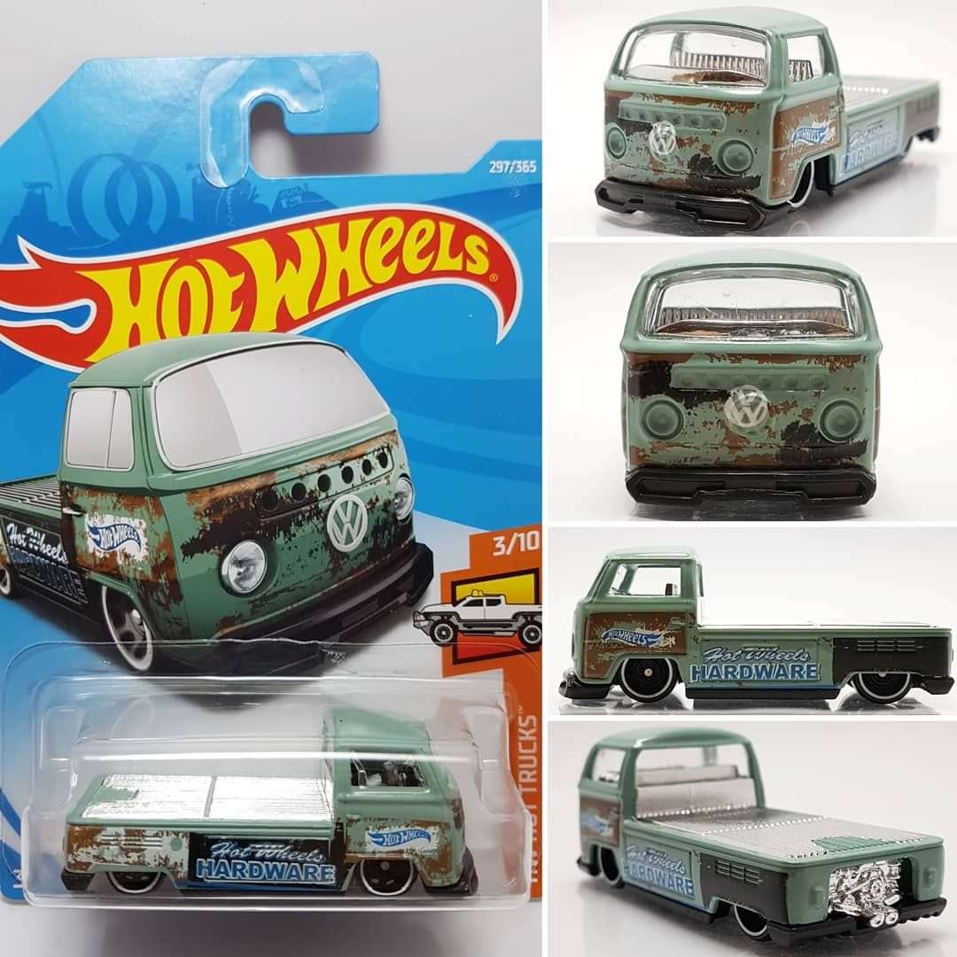 Hot wheels-IMPORTED Hotwheels VOLKWAGEN T2 PICKUP - Indian Diecast Hub