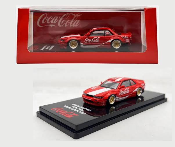 INNO Models 1/64 Nissan Silvia S13 ROCKET BUNNY V2 Coca-Cola