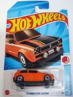 Hot wheels-Imported 73 Honda civic Custom  Hotwheels - Indian Diecast Hub