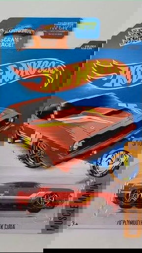Hot wheels-Imported Hotwheels 70 PLYMOUTH AAR CUDA - Indian Diecast Hub