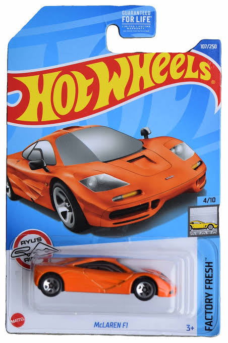 Hot wheels-Imported Hotwheels Mc Laren F1 - Indian Diecast Hub