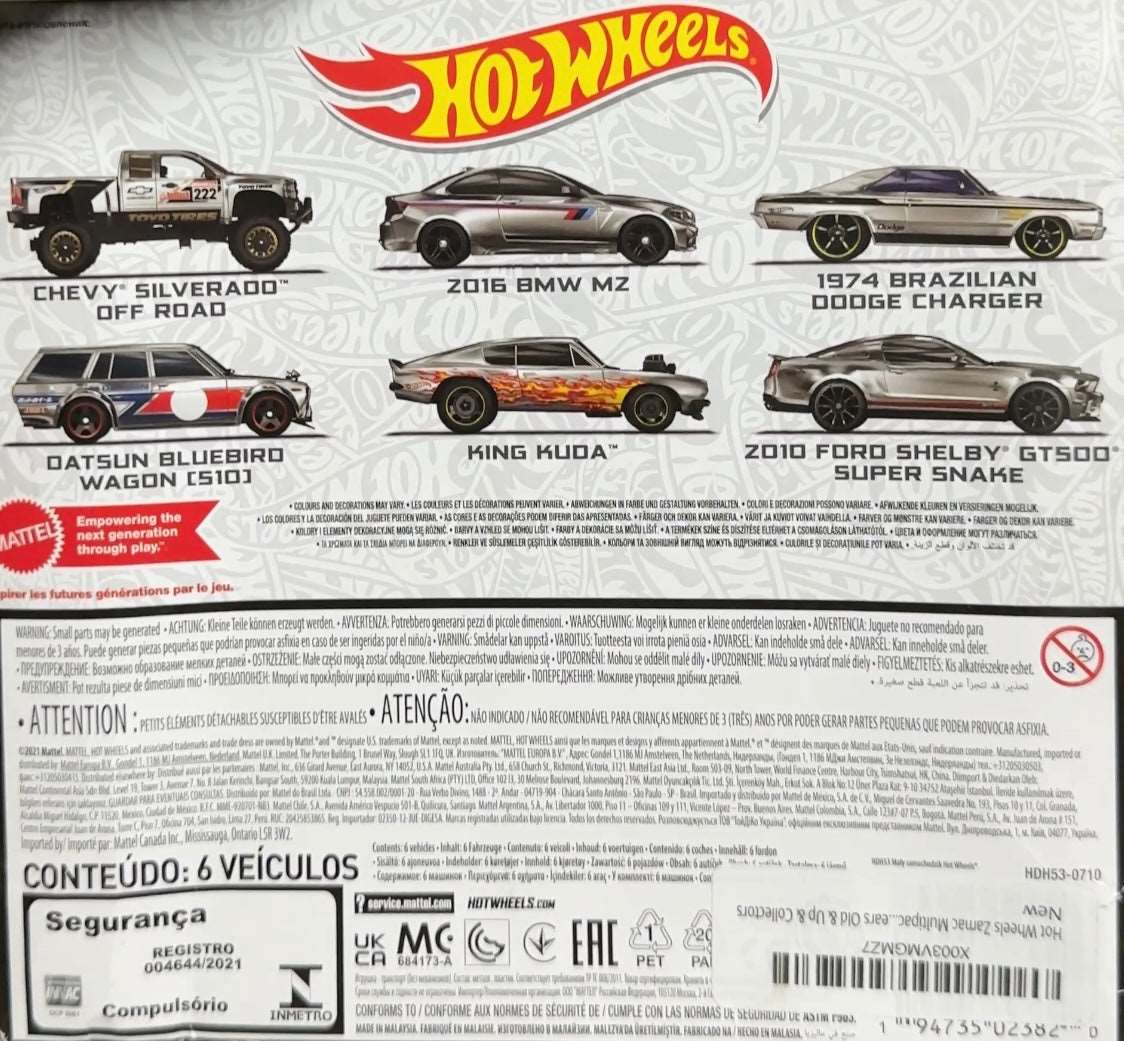 Hot wheels-Imported Hotwheels Zamac 5 pack - Indiandiecasthub - Indian Diecast Hub