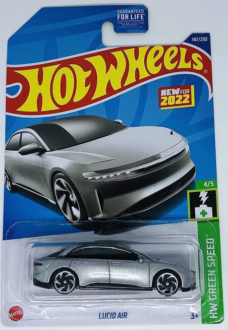 Hot wheels-Imported Lucid Air Hotwheels - Indian Diecast Hub