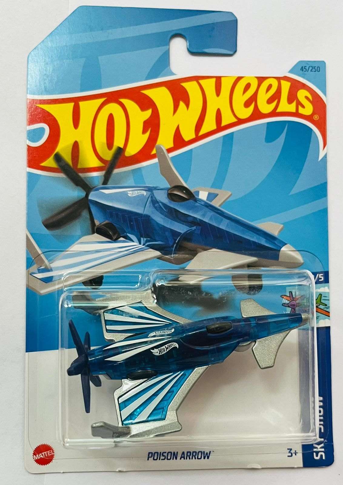 Hot wheels-Importted Hot Wheels Poison Arrow, Sky Show 2/5 - Indian Diecast Hub