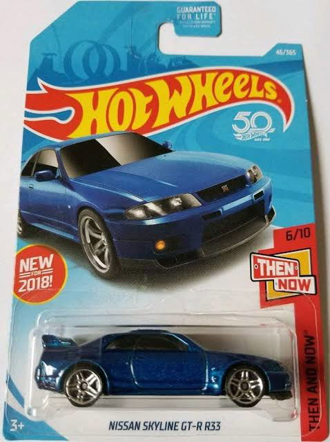 Hot wheels-hotwheels NISSAN SKYLINE GT-R R33 50th edition - Indian Diecast Hub