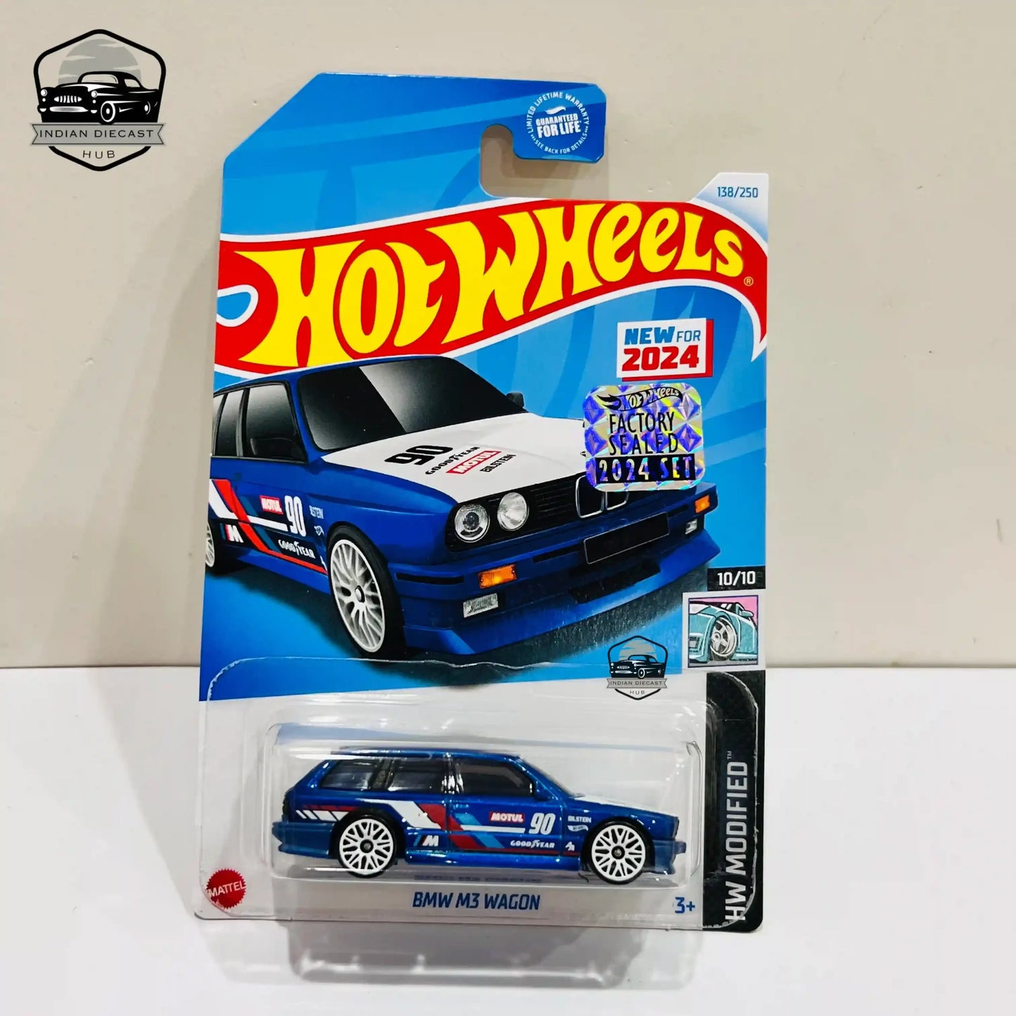 Hot Wheels BMW M3 Wagon (new Model) 2024 Factory Sealed Card 1-64 Scale Blue - 1:64 Diecast Car