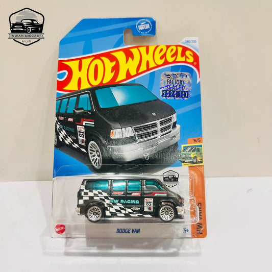 HotWheels Dodge Van  2024 Factory Sealed Card  Imported  1-64 Scale