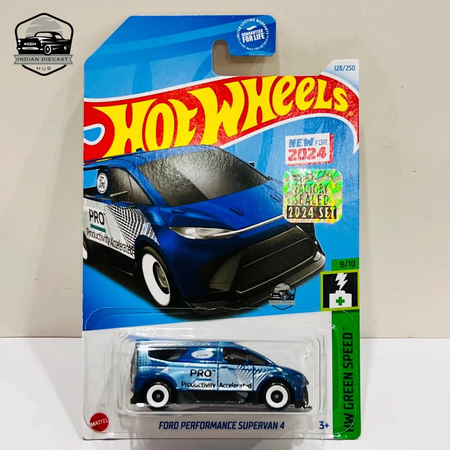 HotWheels Ford Performance SuperVan 4 (New Model)  2024 Factory Sealed Card  Imported  1-64 Scale  1