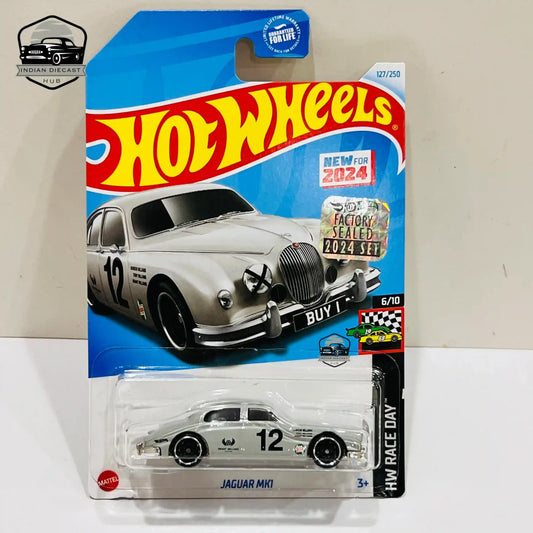 Hot Wheels Jaguar MK1 (new Model) – 2024 Factory Sealed Card – – 1-64 Scale - 1:64 Diecast Car