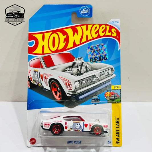 HotWheels King Kuda  2024 Factory Sealed Card  Imported  1-64 Scale
