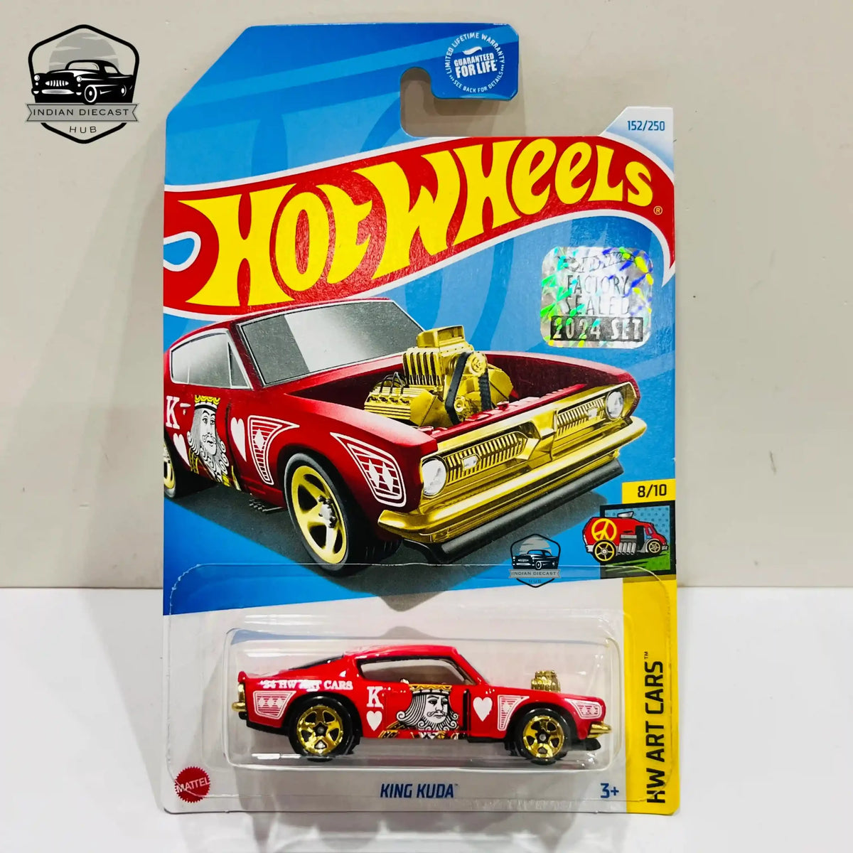 Hot Wheels King Kuda 2024 Factory Sealed (Red) – Indian Diecast Hub