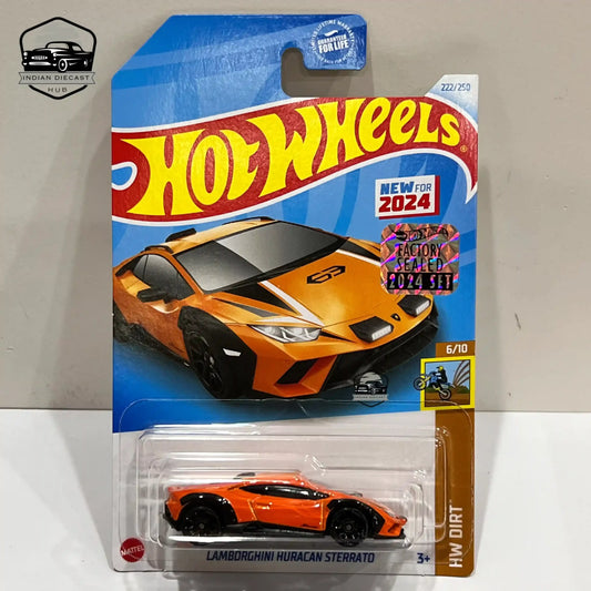 Hot Wheels Lamborghini Huracán Sterrato (new Model) – 2024 Factory Sealed Card – – 1-64 Scale - 1:64 Diecast Car