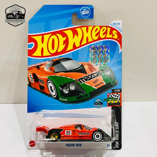 Hot Wheels Mazda 787B 2024 Factory Sealed Card 1-64 Scale Orange - 1:64 Diecast Car