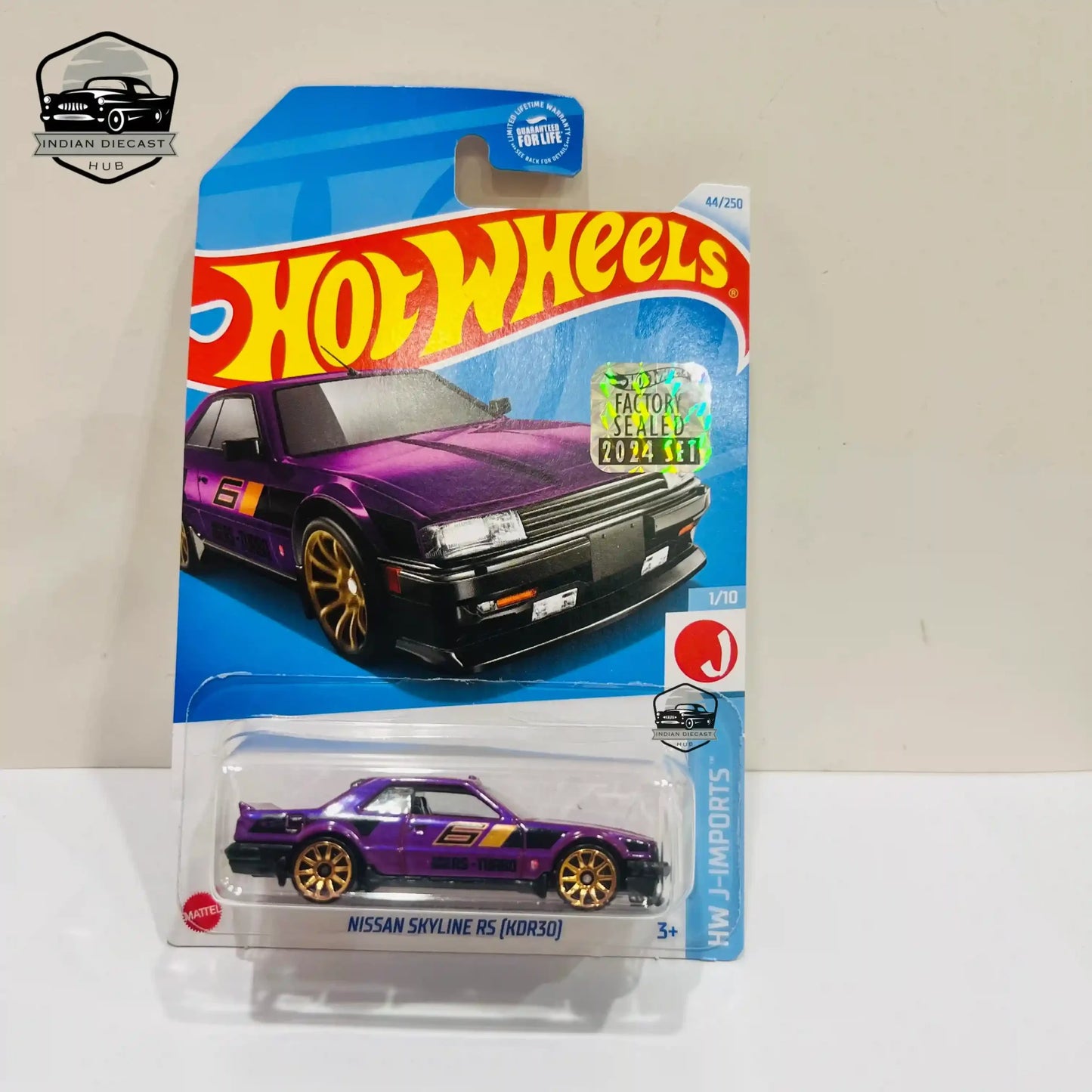 Hot Wheels Nissan Skyline RS (KDR30) (exclusive Recolor) 2024 Factory Sealed Card 1-64 Scale Purple - 1:64 Diecast Car