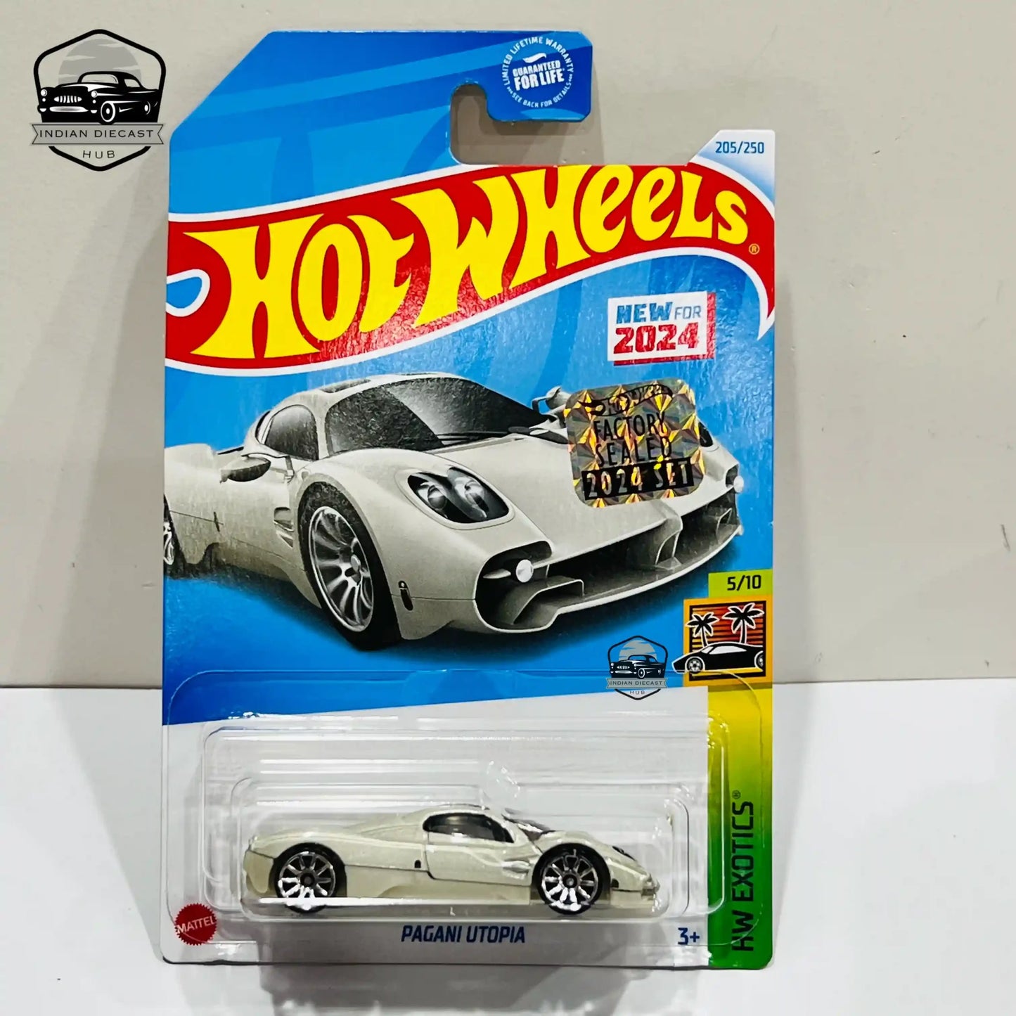 Hot Wheels Pagani Utopia (new Model) – 2024 Factory Sealed Card – – 1-64 Scale - 1:64 Diecast Car