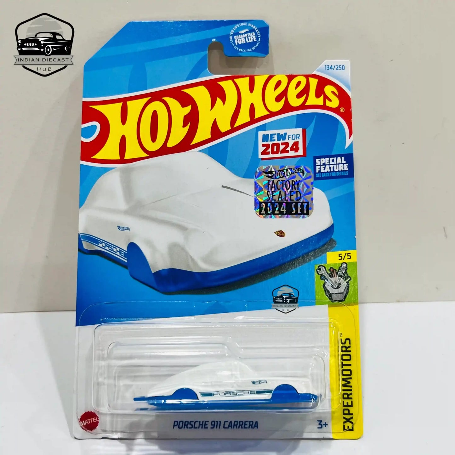 Hot Wheels Porsche 911 Carrera (new Model) 2024 Factory Sealed Card 1-64 Scale 9 - 1:64 Diecast Car