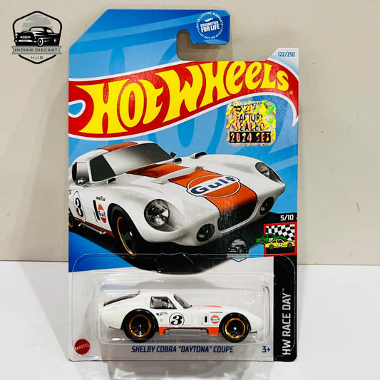 Hot Wheels Shelby Cobra Daytona Coupe (exclusive Recolor) – 2024 Factory Sealed Card – – 1-64 Scale - 1:64 Diecast Car