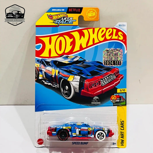 Hot Wheels Speed Bump – 2024 Factory Sealed Card – Imported – 1-64 Scale – 6