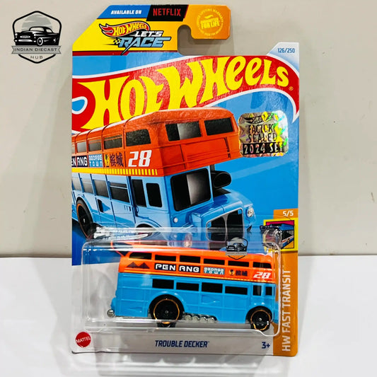 HotWheels Surfin School Bus  2024 Factory Sealed Card  Imported  1-64 Scale  4