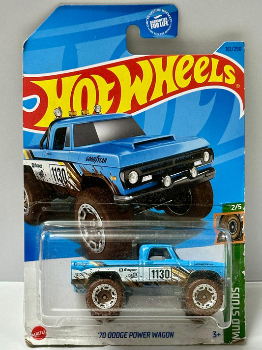 Hot Wheels '70 Dodge Power Wagon - 1:64 Diecast Car