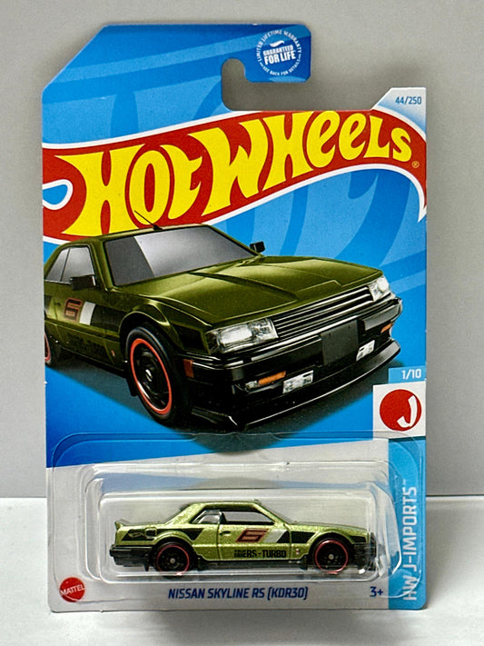 Hot Wheels Nissan Skyline RS (KDR30) (blister Crack) - 1:64 Diecast Car