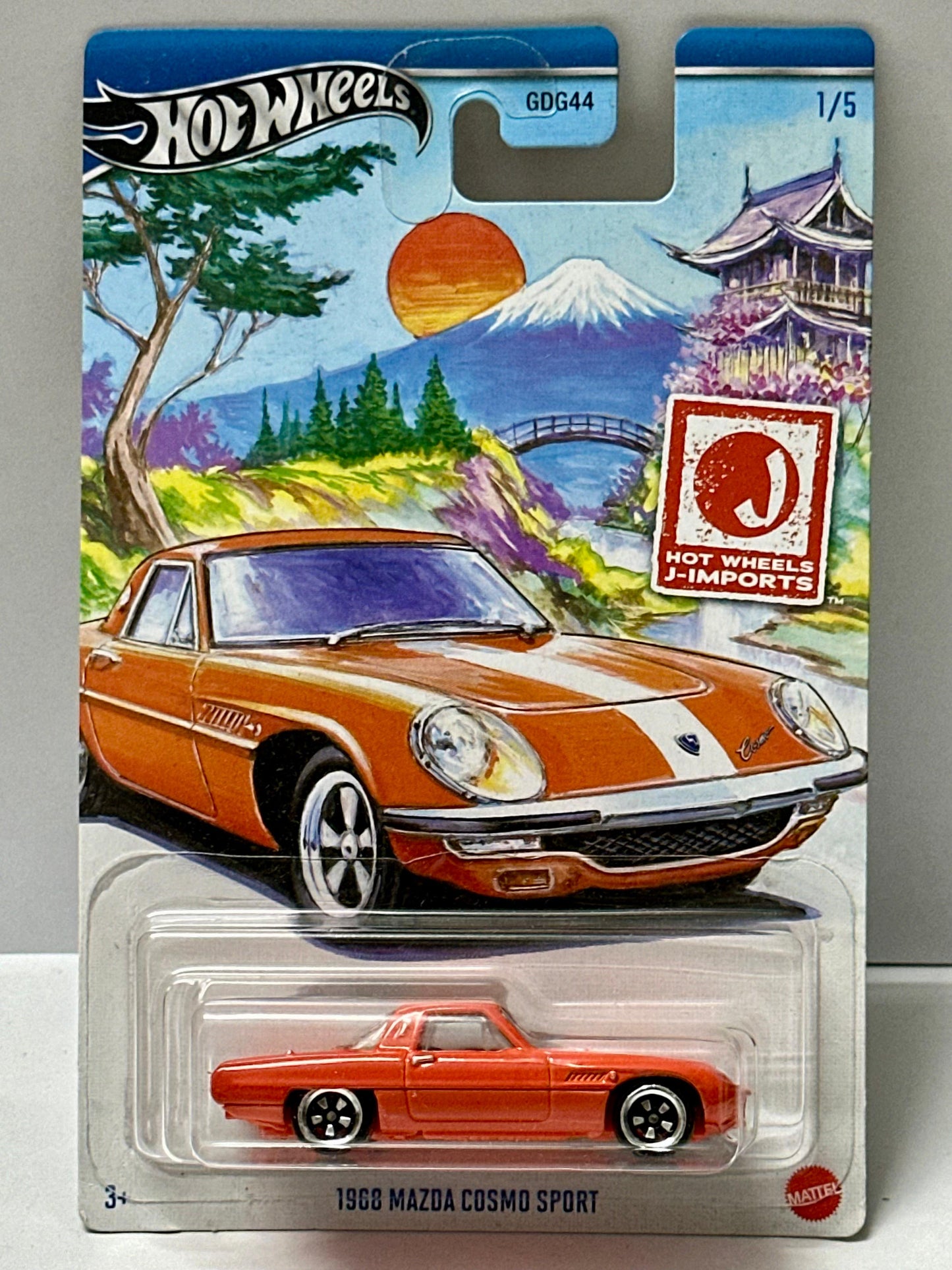 HOT WHEELS SILVER SERIES 1968 MAZDA COSMO SPORT