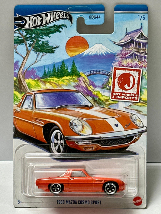 Hot Wheels Silver Series 1968 Mazda Cosmo Sport - 1:64 Diecast Car