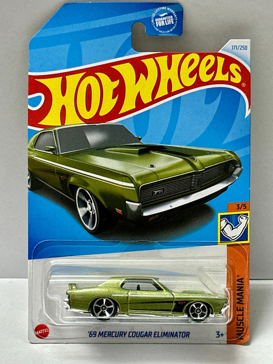 Hot Wheels '69 Mercury Cougar Eliminator - 1:64 Diecast Car