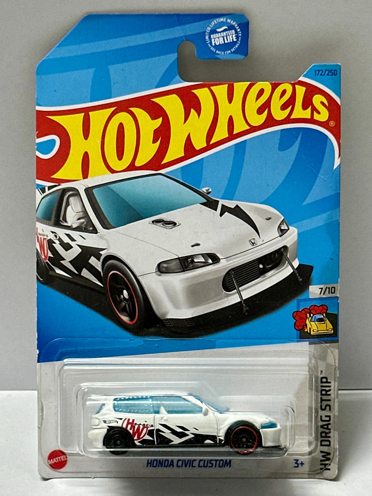 Hot Wheels Honda Civic Custom - 1:64 Diecast Car