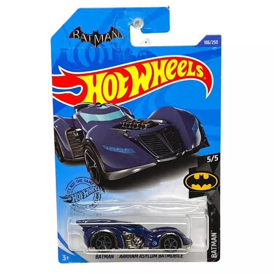Hot Wheels Shop Arkham Asylum Batmobile - 1:64 Diecast Car