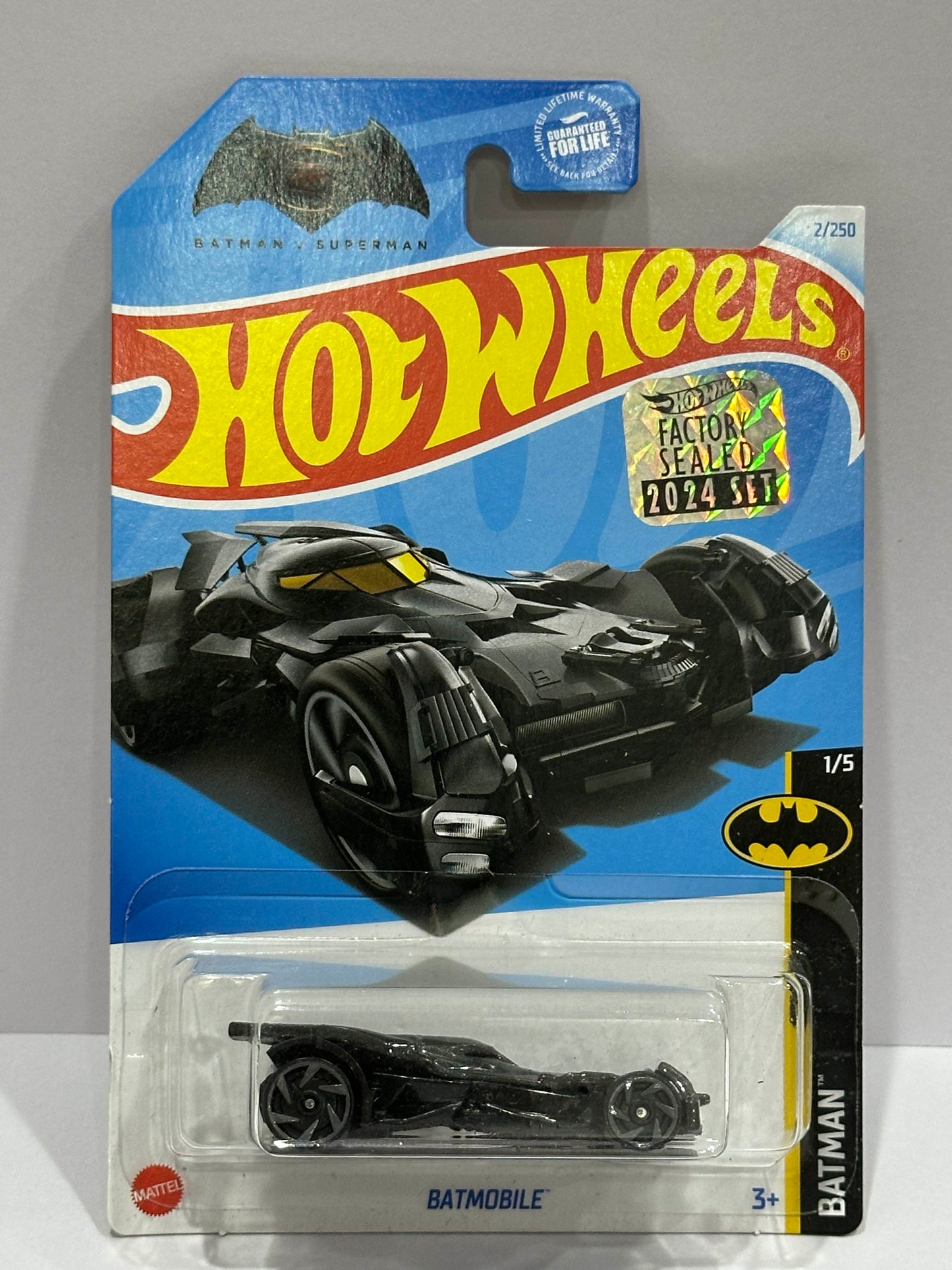 Hot Wheels Batmobile - Factory Sealed - 1:64 Diecast Car